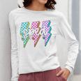 SPED Teacher Squad Lightning Bolt Special Education Women Long Sleeve T-Shirt, funny design SPED Teacher Squad Lightning Bolt Special Education Women Long Sleeve T-Shirt, funny design