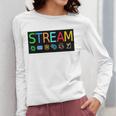 Stream Technology Robotics Shirt For Teachers And Students Premium Tri-Blend Women Long Sleeve T-Shirt, funny design Stream Technology Robotics Shirt For Teachers And Students Premium Tri-Blend Women Long Sleeve T-Shirt, funny design