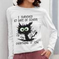 I Survived 67 Days Of School Teachers Students Humor Women Long Sleeve T-Shirt, funny design I Survived 67 Days Of School Teachers Students Humor Women Long Sleeve T-Shirt, funny design