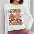 I Teach The Coolest Pumpkins In The Patch Teacher Halloween Women Long Sleeve T-Shirt, funny design I Teach The Coolest Pumpkins In The Patch Teacher Halloween Women Long Sleeve T-Shirt, funny design