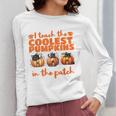 I Teach The Cutest Pumpkins Halloween Teacher Cat Lover Women Long Sleeve T-Shirt, funny design I Teach The Cutest Pumpkins Halloween Teacher Cat Lover Women Long Sleeve T-Shirt, funny design