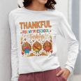 Teach Thanksgiving Teacher Thankful For My Preschool Turkeys Women Long Sleeve T-Shirt, funny design Teach Thanksgiving Teacher Thankful For My Preschool Turkeys Women Long Sleeve T-Shirt, funny design