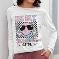 In My Teacher Era Groovy Tie Dye Back To School Cute Teacher Women Long Sleeve T-Shirt, Groovy Teacher Gifts, funny design