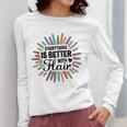 Teacher Flair Pen Art Lover School Supplies Women Long Sleeve T-Shirt, funny design Teacher Flair Pen Art Lover School Supplies Women Long Sleeve T-Shirt, funny design