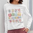 Teacher Groovy Play Is Learning Back To School Women Long Sleeve T-Shirt, Groovy Teacher Gifts, funny design Teacher Groovy Play Is Learning Back To School Women Long Sleeve T-Shirt, Groovy Teacher Gifts, funny design