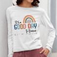 Teacher Of Visually Impaired Braille A Good Day To Learn Women Long Sleeve T-Shirt, funny design Teacher Of Visually Impaired Braille A Good Day To Learn Women Long Sleeve T-Shirt, funny design