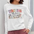 Teaching My Little Boos Teacher Ghost Teacher Halloween For Men Women Kids Women Long Sleeve T-Shirt, funny design