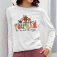 Test Day Teacher Shirt You Can Do Hard Things Women Kids Women Long Sleeve T-Shirt, funny design