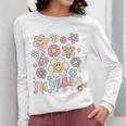 TK Vibes Back To School TK Girl Kid TK Team TK Teacher Women Women Long Sleeve T-Shirt, funny design
