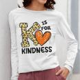 Unity Day K Is For Kindness Anti Bullying Orange Teacher Men Women Kids Women Long Sleeve T-Shirt, funny design Unity Day K Is For Kindness Anti Bullying Orange Teacher Men Women Kids Women Long Sleeve T-Shirt, funny design