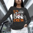 5th Grade Boo Crew Teachers Students Ghost Halloween Women Long Sleeve T-Shirt, gift for family, gift for coworker