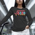 67 Ice Cream Drip Meme Math Teacher School Square Root 4489 Women Long Sleeve T-Shirt, gift for family, gift for coworker