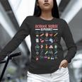 ABC School Nurse Alphabet Student Teacher Health Worker Women Long Sleeve T-Shirt, gift for family, gift for coworker
