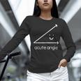 Acute Angle Cute Math Teacher Women Long Sleeve T-Shirt, gift for family, gift for coworker