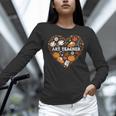 Art Teacher Heart Autumn Thanksgiving Kids Women Long Sleeve T-Shirt, gift for family, gift for coworker Art Teacher Heart Autumn Thanksgiving Kids Women Long Sleeve T-Shirt, gift for family, gift for coworker