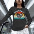 Associate Teacher If You Think My Hands Are Full Women Long Sleeve T-Shirt, gift for family, gift for coworker