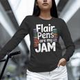 Back To School Teacher Flair Pens Are My Jam Women Long Sleeve T-Shirt, gift for family, gift for coworker Back To School Teacher Flair Pens Are My Jam Women Long Sleeve T-Shirt, gift for family, gift for coworker