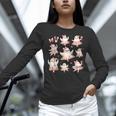 Ballet Ghost Ballet Dancer Spooky Dance Teacher Halloween Women Long Sleeve T-Shirt, gift for family, gift for coworker
