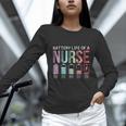 Battery Life Of A Nurse School Teacher Appreciation Women Long Sleeve T-Shirt, gift for family, gift for coworker