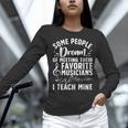 Best Music Teacher For Men Women Musician Band Piano Teacher Women Long Sleeve T-Shirt, gift for family, gift for coworker