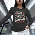 Being Bilingual Is A Superpower ESL Teacher School Women Long Sleeve T-Shirt, Esl Teacher Shirts, gift for family, gift for coworker