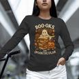 Books Are Spooktacular Ghost Book Reading Halloween Teachers Women Long Sleeve T-Shirt, gift for family, gift for coworker Books Are Spooktacular Ghost Book Reading Halloween Teachers Women Long Sleeve T-Shirt, gift for family, gift for coworker