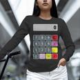 Calculator Math Teacher Halloween Costumes Women Men Adults Women Long Sleeve T-Shirt, gift for family, gift for coworker