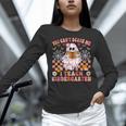 You Cant Scare Me I Teach Kindergarten Teacher Halloween Women Long Sleeve T-Shirt, gift for family, gift for coworker You Cant Scare Me I Teach Kindergarten Teacher Halloween Women Long Sleeve T-Shirt, gift for family, gift for coworker