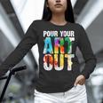 Cool Artist For Men Women Painter Art Teacher Paint Artists Women Long Sleeve T-Shirt, gift for family, gift for coworker
