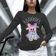 Cute Ghost Book Reading Halloween Teacher Top Girls Women Women Long Sleeve T-Shirt, gift for family, gift for coworker Cute Ghost Book Reading Halloween Teacher Top Girls Women Women Long Sleeve T-Shirt, gift for family, gift for coworker