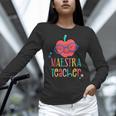 Cute Maestra Teacher Women Long Sleeve T-Shirt, gift for family, gift for coworker