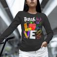Cute Teach Love And Inspire Men Women Teacher Women Long Sleeve T-Shirt, gift for family, gift for coworker Cute Teach Love And Inspire Men Women Teacher Women Long Sleeve T-Shirt, gift for family, gift for coworker