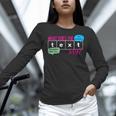 What Does The Text Say Text Evidence Reading Teacher For Men Women Women Long Sleeve T-Shirt, gift for family, gift for coworker What Does The Text Say Text Evidence Reading Teacher For Men Women Women Long Sleeve T-Shirt, gift for family, gift for coworker