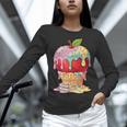 Dripping Apple Ice Cream Cone Cute Teacher Appreciation Women Long Sleeve T-Shirt, gift for family, gift for coworker Dripping Apple Ice Cream Cone Cute Teacher Appreciation Women Long Sleeve T-Shirt, gift for family, gift for coworker