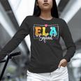 ELA Squad Teacher Back To School English Language Arts Women Long Sleeve T-Shirt, English Teacher Shirts, gift for family, gift for coworker