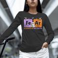 Elements Of Halloween Fear Periodically Chemistry Teacher Women Long Sleeve T-Shirt, gift for family, gift for coworker Elements Of Halloween Fear Periodically Chemistry Teacher Women Long Sleeve T-Shirt, gift for family, gift for coworker