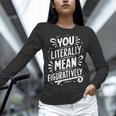 English Teacher Grammar Police Language Nerd You Literally Mean Figuratively V-Neck Modern Short Sleeve Small Women Long Sleeve T-Shirt, English Teacher Shirts, gift for family, gift for coworker English Teacher Grammar Police Language Nerd You Literally Mean Figuratively V-Neck Modern Short Sleeve Small Women Long Sleeve T-Shirt, English Teacher Shirts, gift for family, gift for coworker