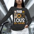 Faboolous ESL ESOL Teacher Spooky Teacher Halloween Costume For Men Women Women Long Sleeve T-Shirt, Esl Teacher Shirts, gift for family, gift for coworker