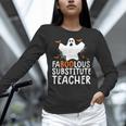 Faboolous Substitute Teacher Halloween Costume Women Long Sleeve T-Shirt, gift for family, gift for coworker