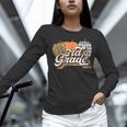 Fall Teacher Shirt 3rd Grade Teacher Retro Halloween Pumpkin Women Long Sleeve T-Shirt, gift for family, gift for coworker