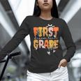 First Grade Dream Retro Team Fall Halloween Spooky Teachers Women Long Sleeve T-Shirt, First Grade Teacher Shirts, gift for family, gift for coworker First Grade Dream Retro Team Fall Halloween Spooky Teachers Women Long Sleeve T-Shirt, First Grade Teacher Shirts, gift for family, gift for coworker