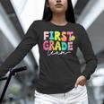 First Grade Team Teacher Back To School 1st Grade Squad Kids Women Long Sleeve T-Shirt, First Grade Teacher Shirts, gift for family, gift for coworker