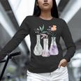 Flowers Test Tube Chemistry Student Science Teacher Women Women Long Sleeve T-Shirt, Science Teacher Shirts, gift for family, gift for coworker Flowers Test Tube Chemistry Student Science Teacher Women Women Long Sleeve T-Shirt, Science Teacher Shirts, gift for family, gift for coworker