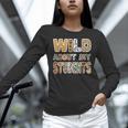 Fun Zoo Animal Print Teacher Shirts Wild About My Students Women Long Sleeve T-Shirt, gift for family, gift for coworker Fun Zoo Animal Print Teacher Shirts Wild About My Students Women Long Sleeve T-Shirt, gift for family, gift for coworker