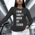 Funny Art Teacher Women Long Sleeve T-Shirt, gift for family, gift for coworker