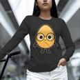 Good Egg Teacher Halloween Costume The Smart Cookie Women Long Sleeve T-Shirt, gift for family, gift for coworker