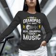 Some Grandpas Play Bingo Real Grandpas Teach Music Teacher Women Long Sleeve T-Shirt, gift for family, gift for coworker