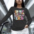 Groovy In My Behavior Specialist Era Behavior Teachers Women Long Sleeve T-Shirt, gift for family, gift for coworker Groovy In My Behavior Specialist Era Behavior Teachers Women Long Sleeve T-Shirt, gift for family, gift for coworker