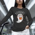 Halloween Cute Ghost Book Reading Teacher Women Long Sleeve T-Shirt, gift for family, gift for coworker Halloween Cute Ghost Book Reading Teacher Women Long Sleeve T-Shirt, gift for family, gift for coworker
