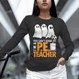 Halloween PE Teacher Shirt Can't Scare Me Women Long Sleeve T-Shirt, Pe Teacher Shirts, gift for family, gift for coworker Halloween PE Teacher Shirt Can't Scare Me Women Long Sleeve T-Shirt, Pe Teacher Shirts, gift for family, gift for coworker